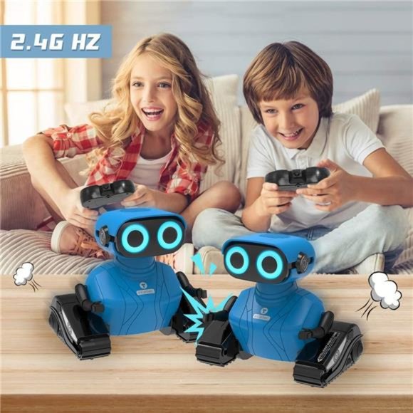 Robots for Kids, 2.4Ghz Remote Control Robot Toys with LED Eyes & Sounds - Picture 5 of 6